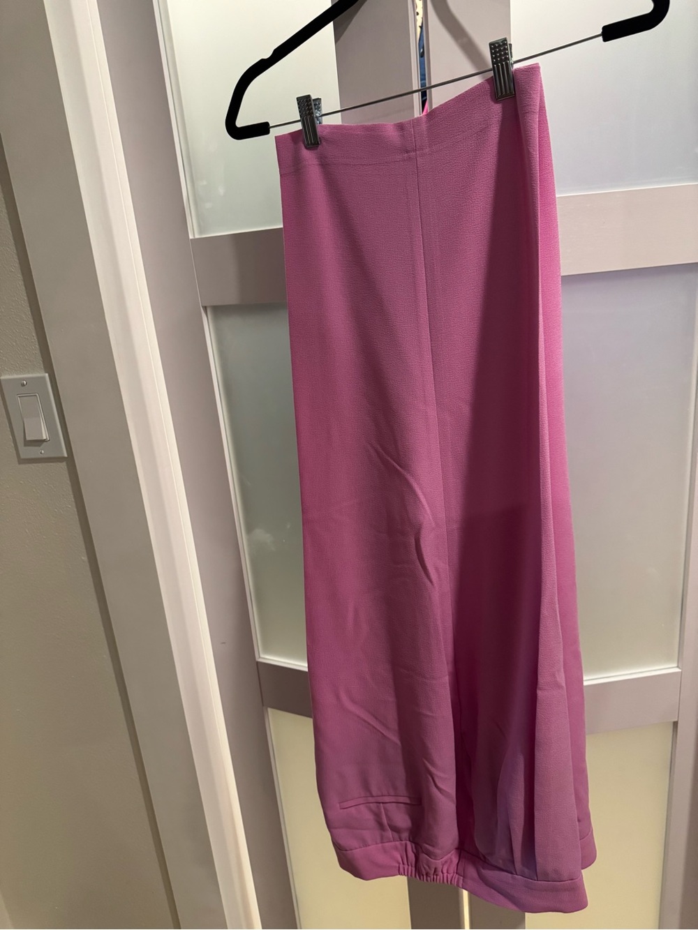 Bar III Pink wide leg trouser